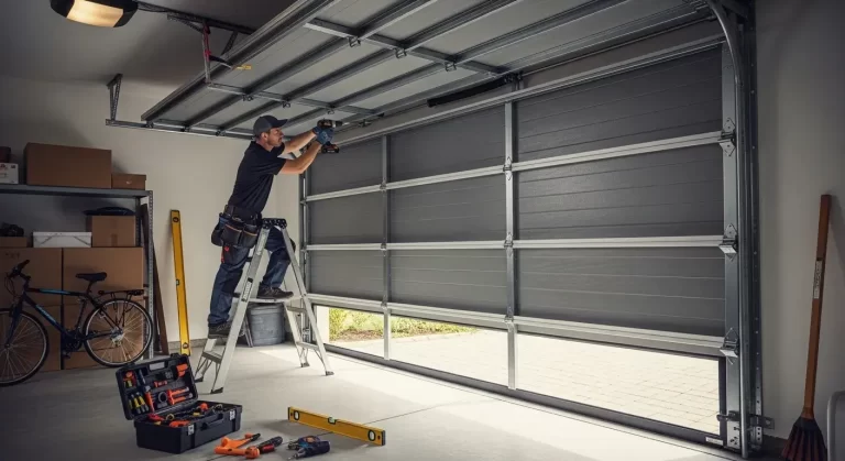Garage door installation