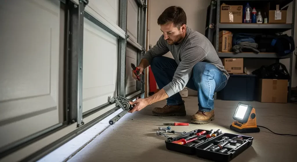 Garage door repair