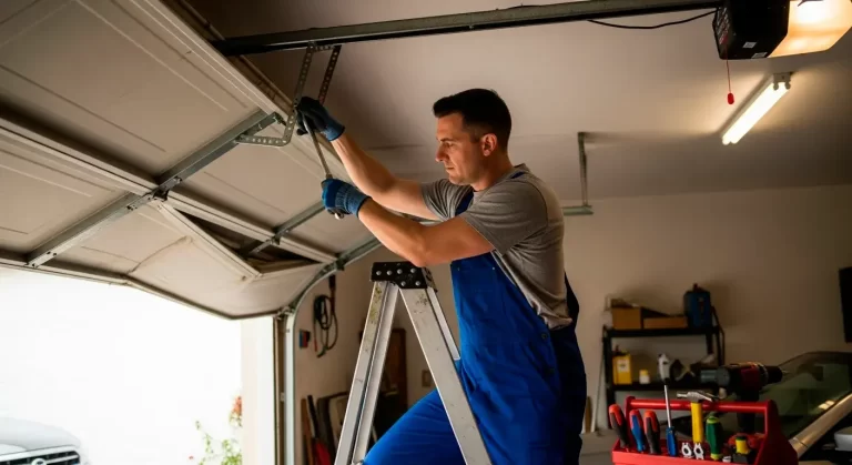 Garage door repair
