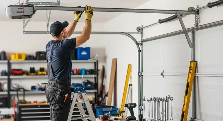 Garage door installation