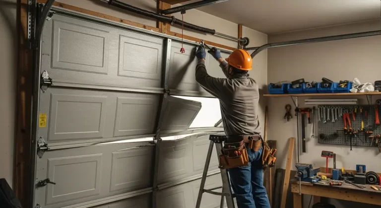 Garage door repair