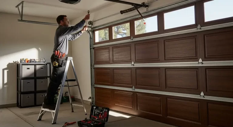 Garage door repair