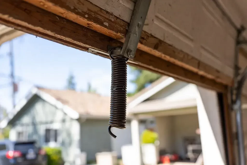 That Heavy Garage Door Feeling? It’s Usually a Spring Issue in Santa Monica